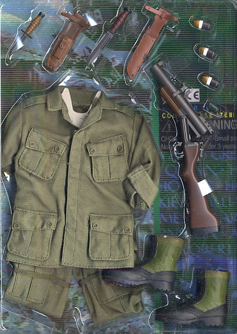 ベトナムユニフォーム(初期型ジャングルファイティーグ) (ドール) 商品画像1