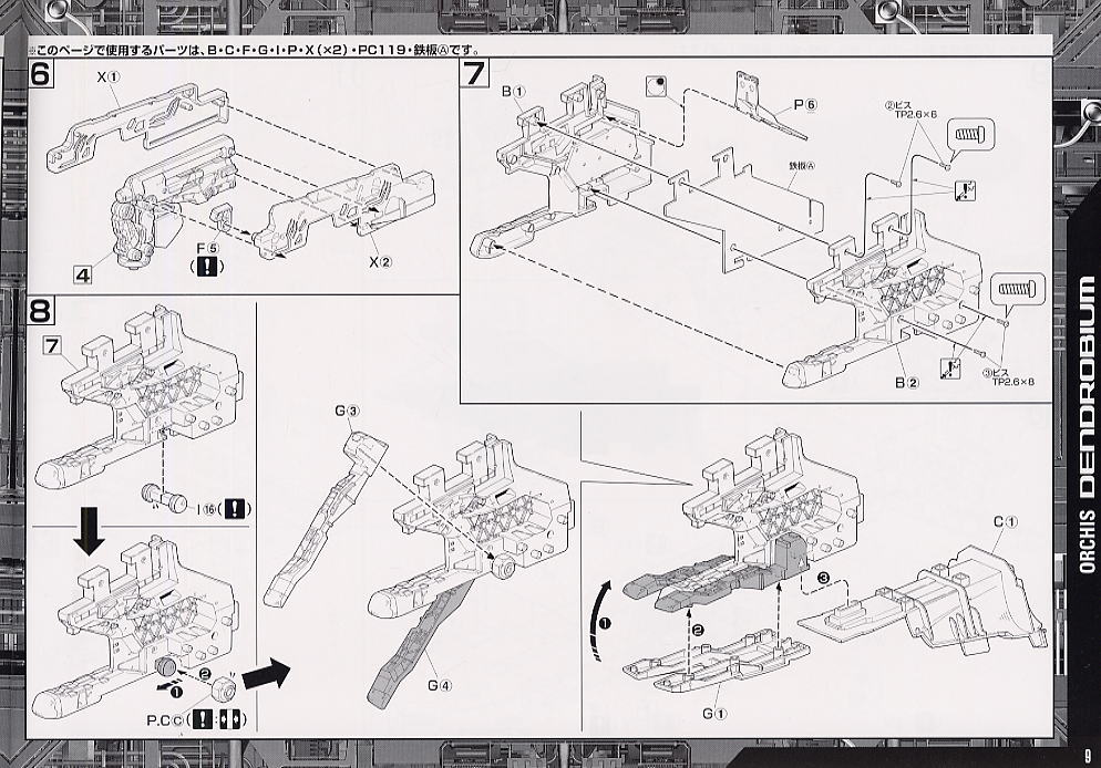 RX-78 GP03 ガンダム試作3号機 (デンドロビウム) (HGUC) (ガンプラ) 設計図2