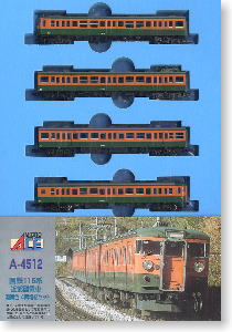 115 Series (Shonan Color) 4-Car Add-on Set (Model Train)