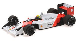 マクラーレン ホンダ MP4/4 アイルトン・セナ 1988 ワールドチャンピオン (ミニカー)
