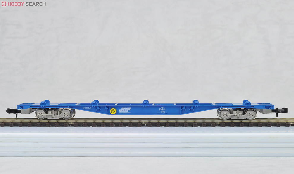JR貨車 コキ102形・103形 (コンテナなし) (4両セット) (鉄道模型) 商品画像1