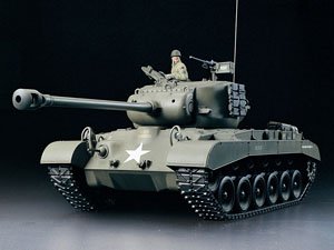 アメリカ戦車 M26 パーシング フルオペレーションセット (2.4GHzプロポ付) (ラジコン)