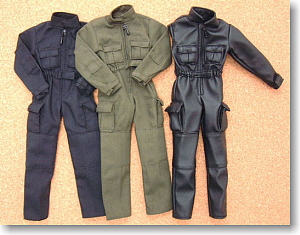 12inch Tactical Suit (Black) (Fashion Doll)