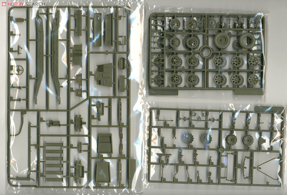 Sd.kfz.11 Late Type (Wood Cabin) (Plastic model) 中身2