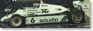 ウイリアムズ フォード FW08B (No.6/1982ワールドチャンピオン) ロズベルグ (ミニカー)