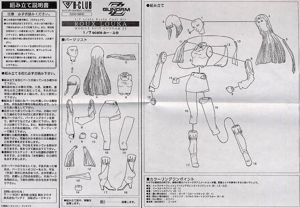 Roux Louka (Resin Kit) Assembly guide1