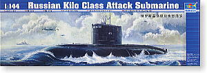 Russian Kilo Class Attack Submarine (Plastic model)
