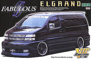 Faburous Elgrand Late Type (Model Car)