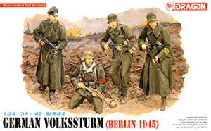 German Volkssturm Berlin 1945 (Plastic model)