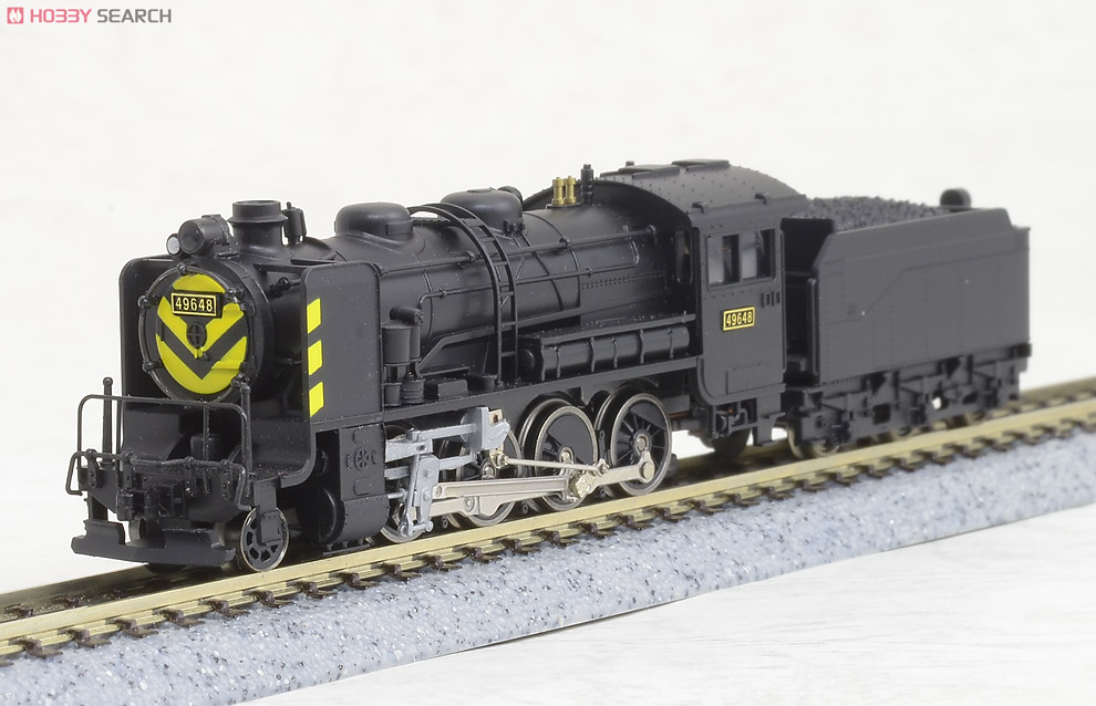 49648＋キ916＋ヨ4400 (蒸気機関車9600+マックレー車+車掌車) キマロキ編成 (3両セット) (鉄道模型) 商品画像2