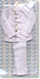 For 12inch School Uniform (White) (Fashion Doll)