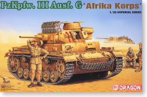 Panzer III Ausf.G Africa Infantry (Plastic model)
