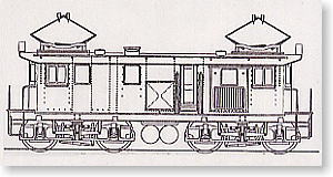 国鉄 ED10 電気機関車 改装後 (トータルキット) (鉄道模型)