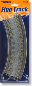 Fine Track (Viaduct) Curved Double Track DC317, 280-45 (F) (Set of 2) (Model Train)