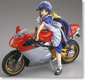 Mahoro San And Sport Motorbike I think that unlicensed is bad ! Ver. (Resin Kit)