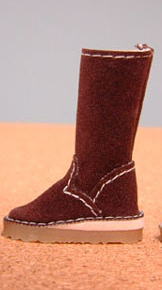 Half Boots Ver II (Brown) (Fashion Doll)