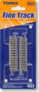 Fine Track Straight Track S72.5 (F) (Set of 2) (Model Train)