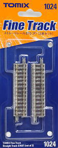 Fine Track Straight Tracks S70 (F) (Set of 2) (Model Train)