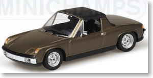 VW PORSCHE 914/4 1970 BROWN METALLIC (ミニカー)