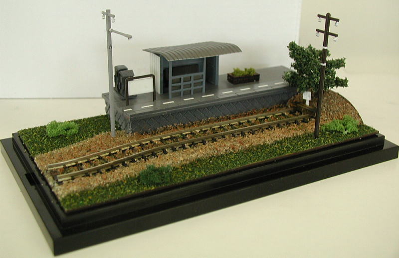 Bトレイン 情景シリーズ 「長門本山駅」 ★限定品 (鉄道模型) 商品画像1