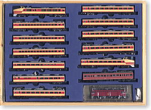 151系 つばめ + サヤ420 + ED73 (木箱入り・14両セット) (鉄道模型)