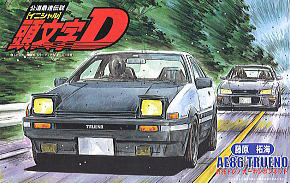 AE86 Carbon Bonnet (Fujiwara Takumi Ver.) (Model Car)