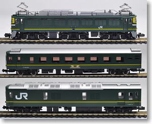 JR EF81＋トワイライトエクスプレス (基本・3両セット) (鉄道模型)