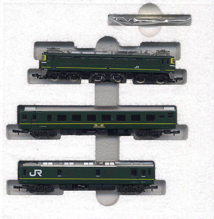 JR EF81＋トワイライトエクスプレス (基本・3両セット) (鉄道模型) 商品画像1
