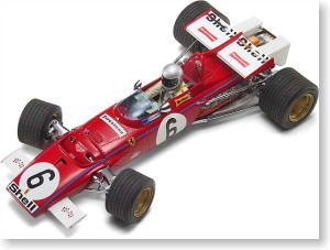 1971 Ferrari 312B Grand Prix of Monaco driven by Mario Andretti (ミニカー)