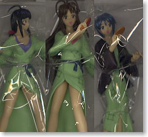 *Love Hina Again `Hot spring Table tennis` Collection Figure 3 pieces (Arcade Prize)