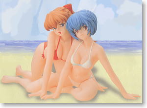 Rei & Asuka Beachside 2003 (PVC Figure)
