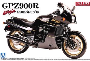 カワサキ GPZ900R ニンジャ 2002年モデル (プラモデル)