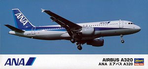 Aurbus A320 (All Nippon Airways) (Plastic model)