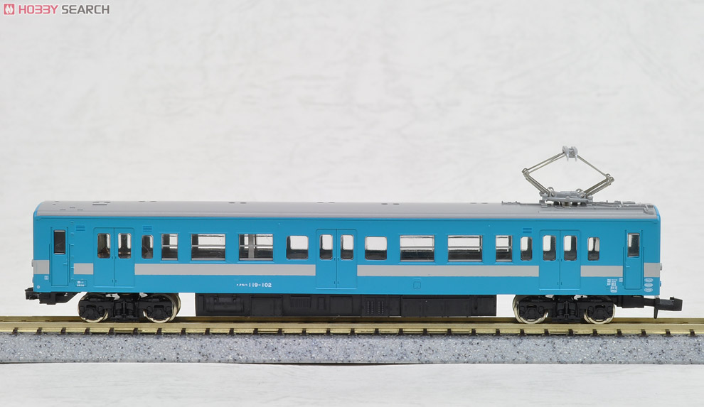 J.R. Series 119-100 Iida Line Color (Light Blue), cMc Two Car Formation Set (with Motor) (2-Car Set) (Pre-colored Completed) (Model Train) Item picture1