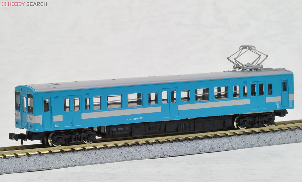 J.R. Series 119-100 Iida Line Color (Light Blue), cMc Two Car Formation Set (with Motor) (2-Car Set) (Pre-colored Completed) (Model Train) Item picture5