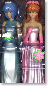 Evangelion Extra Wedding Figure 2 pieces (Arcade Prize)