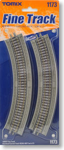 Fine Track Overhead Curved Track HC243-45 (F) (Set of 2.) (Model Train)