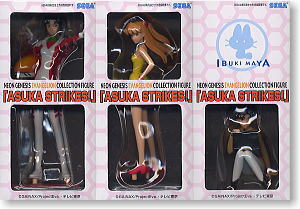 Evangelion Collection Figure `Asuka Strikes!` 3 pieces (Arcade Prize)