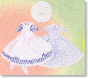 Folklore Dress Set (Light-blue) (Fashion Doll)