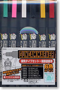 Gundam Marker Fine Tip Set (Paint)