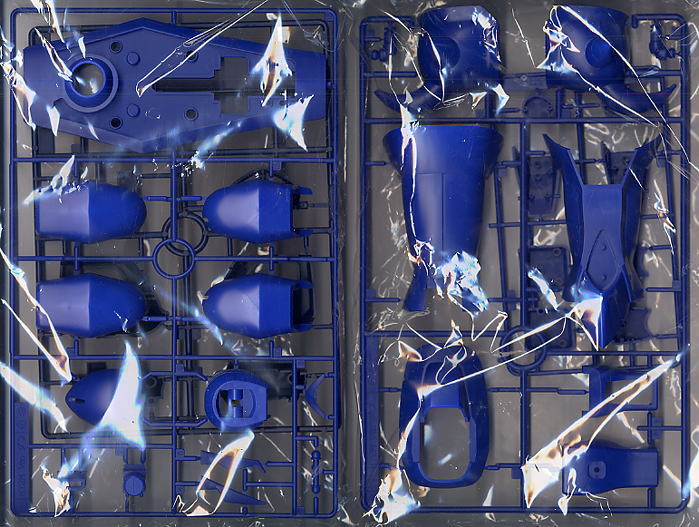 MS-07B グフ (HY2Mグロリアス) (ガンプラ) 中身1