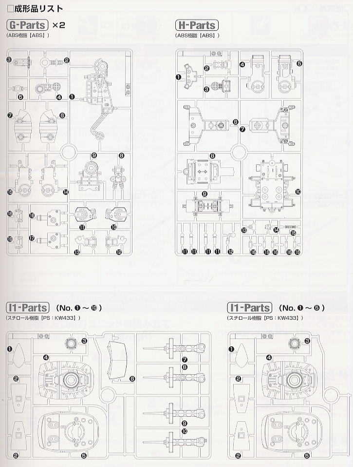 MS-07B グフ (HY2Mグロリアス) (ガンプラ) 設計図4