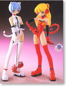 Ayanami Rei & Soryu Asuka Langley 2 pieces (Resin Kit)