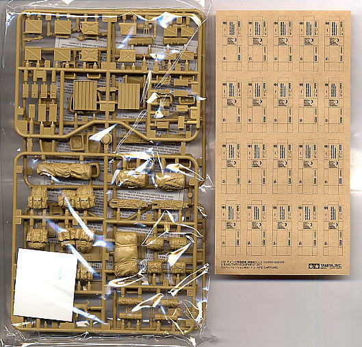 Modern U.S. Military Equipment Set (Plastic model) Contents1