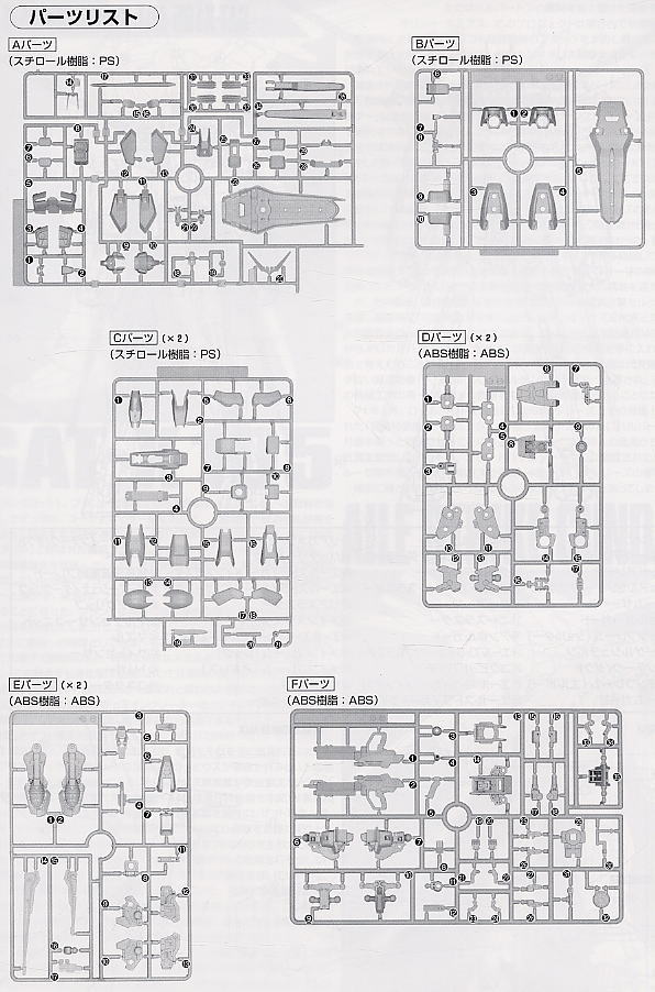 GAT-X105 エールストライクガンダム (MG) (ガンプラ) 設計図10