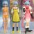*Evangelion Visual Package Figure `Ayanami Ikusei Project` 3 pieces (Arcade Prize) Item picture1