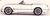 シボレー コルベット 1953 (ホワイト) (ミニカー) 商品画像1