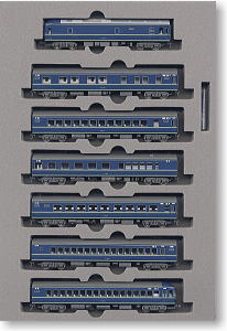 20系 初期 「あさかぜ」 (基本・7両セット) (鉄道模型)