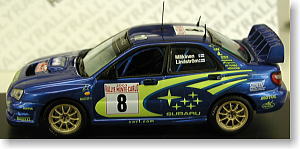 スバル インプレッサ WRC No.8 2003年モンテカルロ (T.MAKINEN/K.LINDSTROM) (ミニカー)