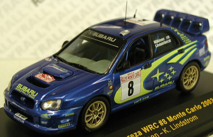 スバル インプレッサ WRC No.8 2003年モンテカルロ (T.MAKINEN/K.LINDSTROM) (ミニカー) 商品画像2
